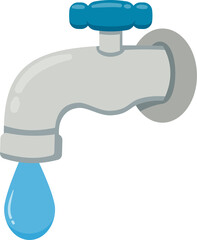 Water Tap With Drop