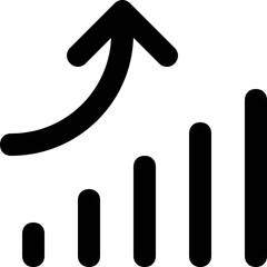 Bar Graph Vector Icon