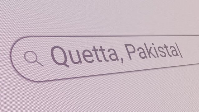 Search Bar Quetta Pakistan 
Close Up Single Line Typing Text Box Layout Web Database Browser Engine Concept