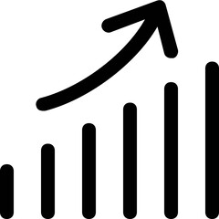 Bar Graph Vector Icon