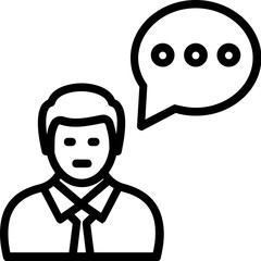 Counselor Vector Icon