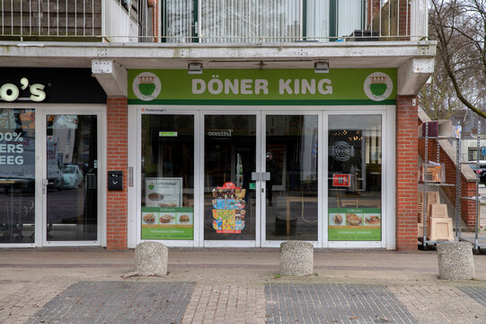 Billboar Doner King Restaurant At Naarden The Netherlands 15-2-2022