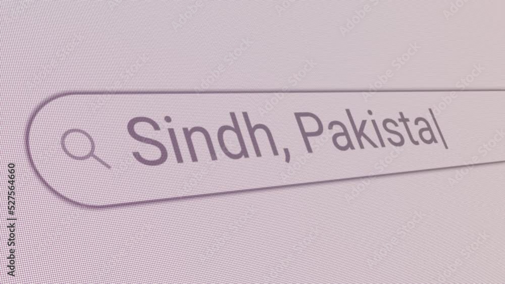Aufkleber search bar sindh pakistan close up single line typing text box layout web database browser engine co