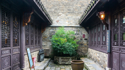 Former residence of Yang Zhenning, Sanhe Ancient Town, Hefei, Anhui, China. Yang Zhenning, a famous...