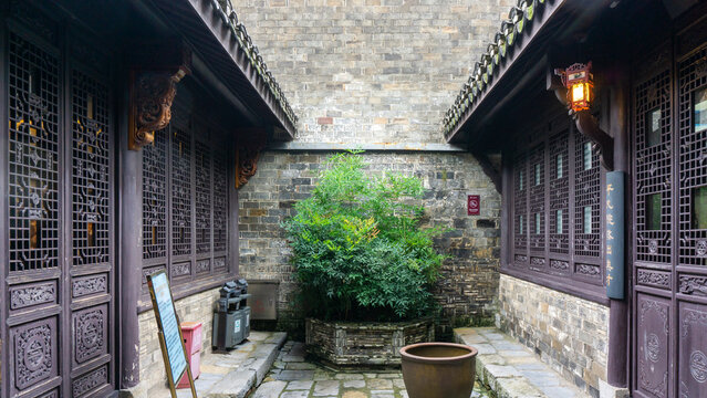 Former residence of Yang Zhenning, Sanhe Ancient Town, Hefei, Anhui, China. Yang Zhenning, a famous physicist.