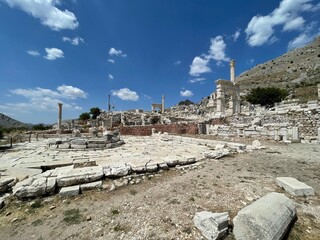 Sagalassos is the most important ancient city of the Roman Imperial Period. Monumental fountain,...
