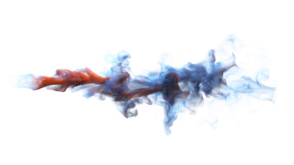 Colorful smoke, powder. PNG alpha channel © apisit
