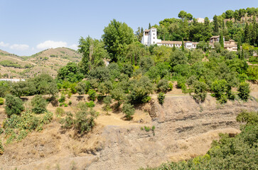 View of the city of Granada, Spain