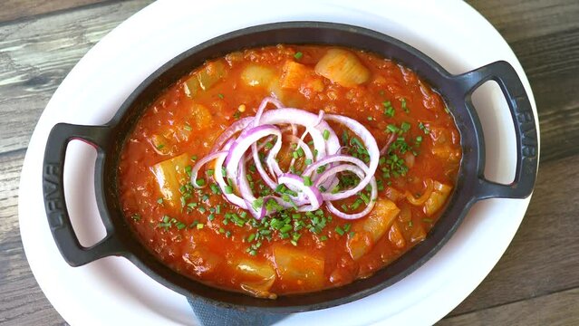Lecho (or Lecso), a traditional Hungarian dish