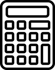 Calculator Vector Icon Design Illustration