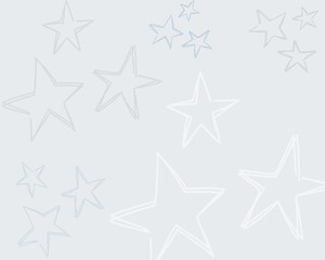abstract white background with star-shaped elements on gray and white #52
