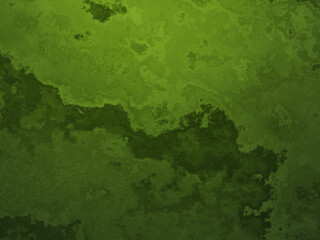 Abstract green weathered wall background.