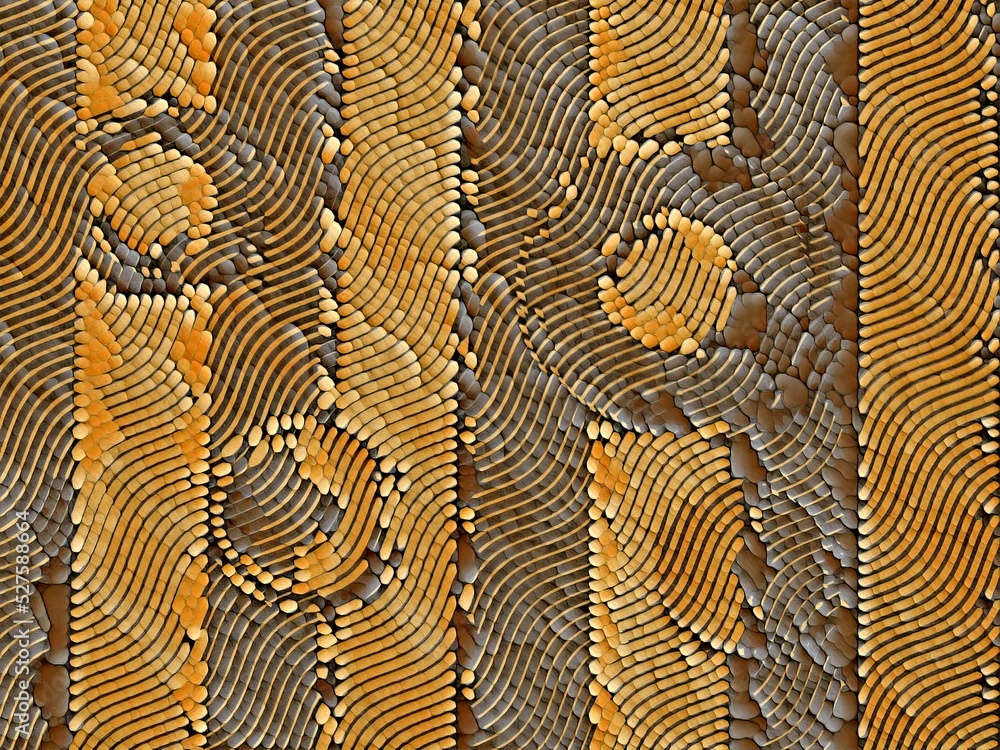 Poster natural stone pebble pictured patterns and design