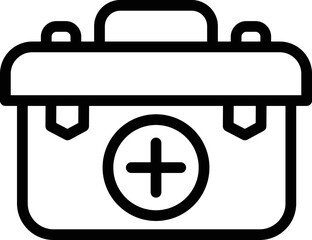 First aid box Vector Icon Design Illustration