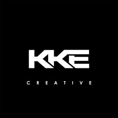 KKE Letter Initial Logo Design Template Vector Illustration