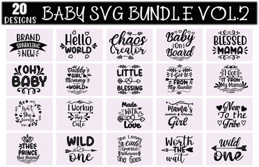 baby svg bundle vol.2