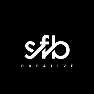 SFB Letter Initial Logo Design Template Vector Illustration