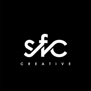 SFC Letter Initial Logo Design Template Vector Illustration