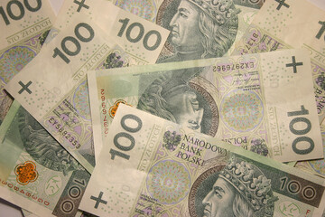Fototapeta na wymiar polish money polskie pieniądze
