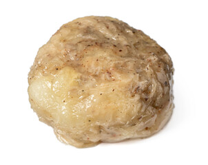 Blocky of elemi resin isolated on white background.