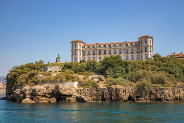 Palais du Pharo, a palace in Marseille, France, built in 1858 by Emperor Napoleon III for Empress Eugénie