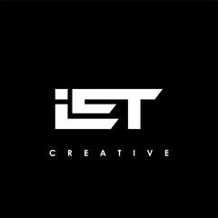 IET Letter Initial Logo Design Template Vector Illustration