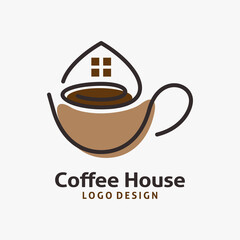 Coffee house logo design