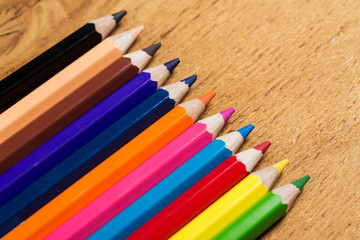 Fototapeta premium Colorful pencils