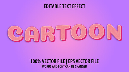 Editable text effect modern 3d and minimal font style