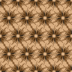 Vector pattern abstract drawing of colored spirals. Abstraction for print and web.