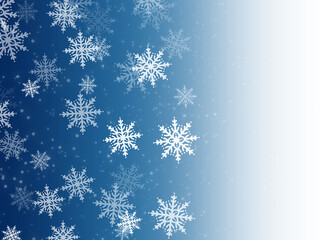 Snowflake Icon Christmas background
