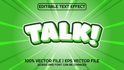 Editable text effect modern 3d and minimal font style