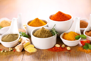 assorted of spices and herbs