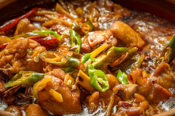 Chinese local specialty snack Chongqing Roast Chicken