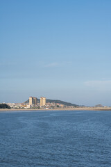 Fototapeta na wymiar view of the city by the sea