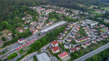drone view Zwingenberg is a village in the Neckar-Odenwald district, in Baden-Württemberg, Germany.