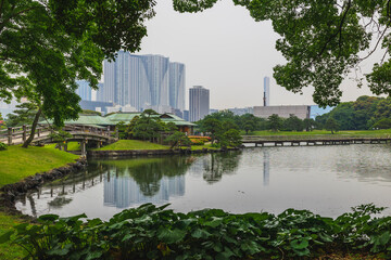 浜離宮恩賜公園の景色