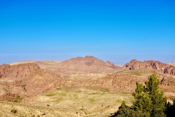 Fototapeta na wymiar Wunderschönes Wadi Rum in Jordanien 