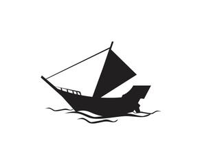 sailing ship silhouette