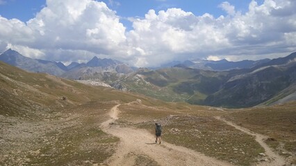 Fototapeta na wymiar Grande Traversée des Alpes
