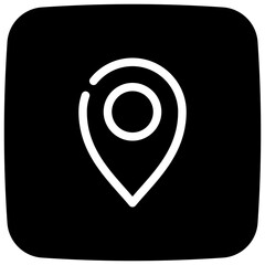 pin glyph icon