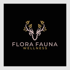 Vector image of world wild life day, flora and fauna day logo, suitable for posters calling for protection of wild nature and forests.