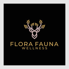 Vector image of world wild life day, flora and fauna day logo, suitable for posters calling for protection of wild nature and forests.