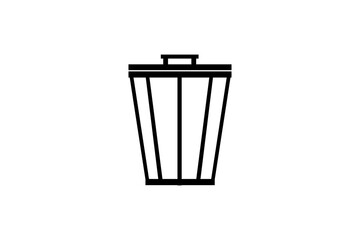 trash bin icon