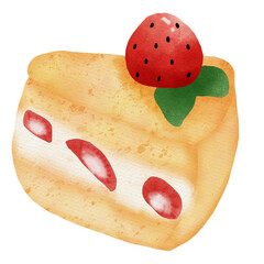 strawberry cake