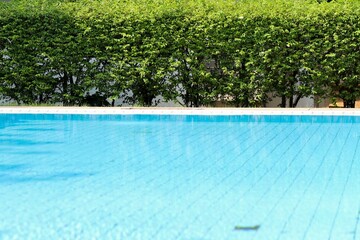 Swimming pool in hotel