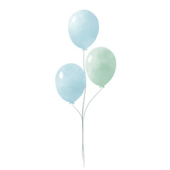 Obraz na płótnie Canvas birthday balloon 