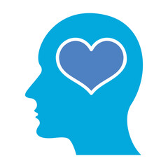 Mind Glyph Two Color Icon