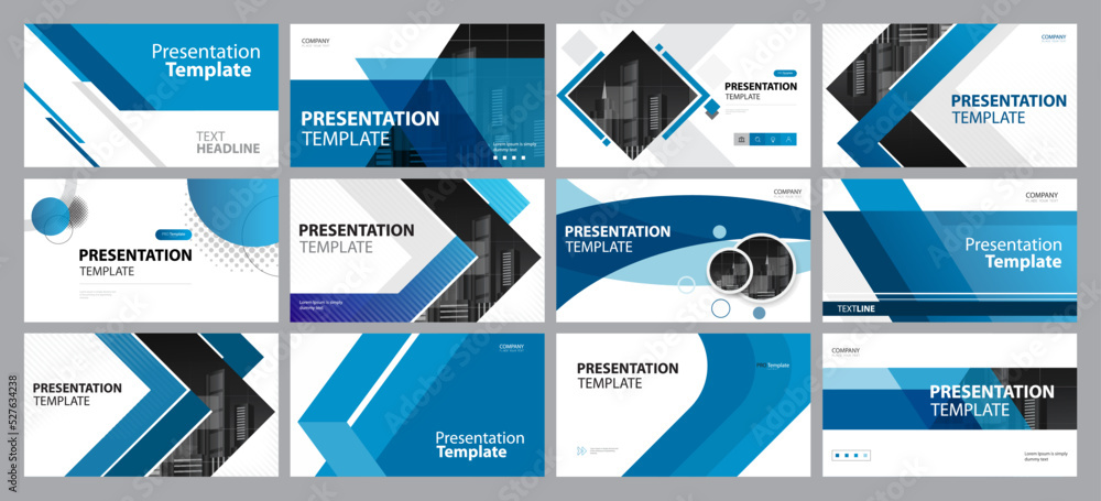 Aufkleber set abstract business presentation cover background design template and cover page design for book magazine company profile report and social banner design concept
