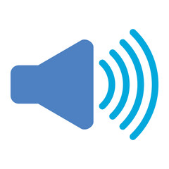 Volume Glyph Two Color Icon